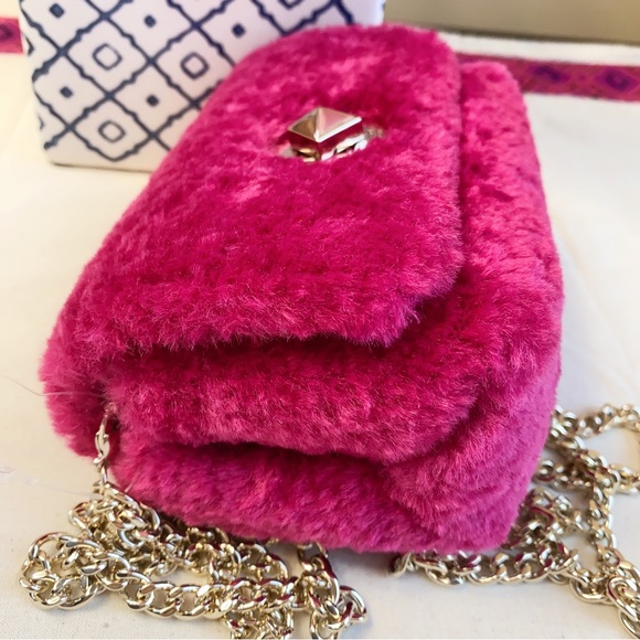 Kate Spade Audrey Shearling Micro Crossbody - Picture 6 of 11